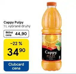 Tesco Cappy Pulpy nabídka