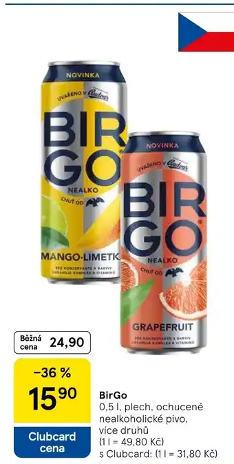 Tesco BirGo nabídka