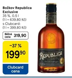 Tesco Božkov Republica Exclusive nabídka