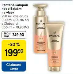 Tesco Pantene Šampon nebo Balzám na vlasy nabídka