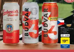 Tesco Budvar nabídka