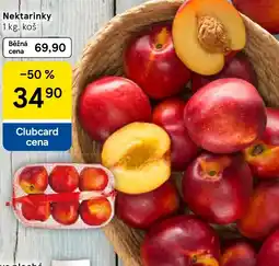 Tesco Nektarinky nabídka