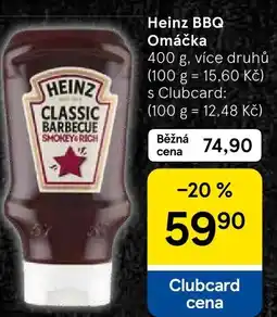 Tesco Heinz BBQ Omáčka nabídka
