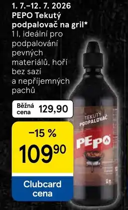 Tesco PEPO Tekutý podpalovač na gril nabídka