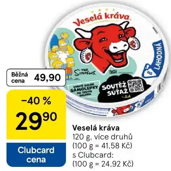 Tesco Veselá kráva nabídka
