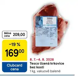 Tesco Tesco Uzená krkovice bez kosti nabídka