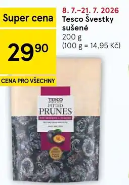 Tesco Tesco Švestky sušené nabídka