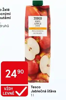 Tesco Tesco Jablečná šťáva nabídka