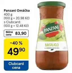 Tesco Panzani Omáčka nabídka