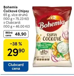 Tesco Bohemia Čočkové Chipsy nabídka