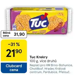Tesco Tuc Krekry nabídka