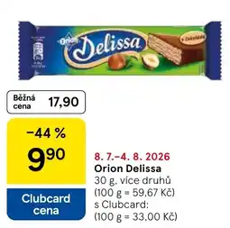 Tesco Orion Delissa nabídka