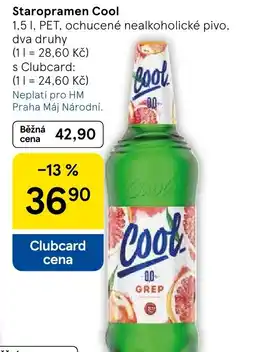 Tesco Staropramen Cool nabídka