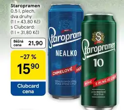 Tesco Staropramen nabídka