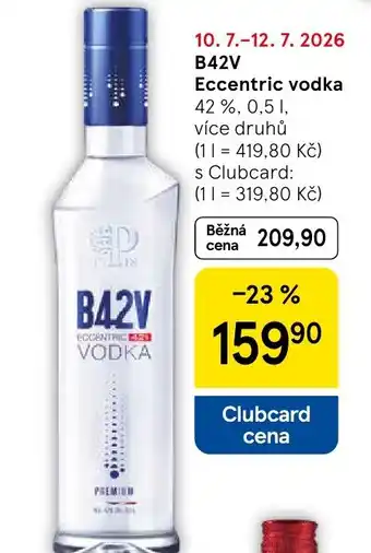 Tesco B42V Eccentric vodka nabídka