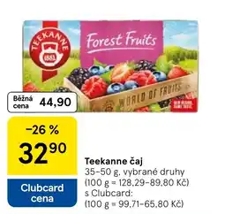 Tesco Teekanne čaj nabídka