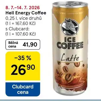 Tesco Hell Energy Coffee nabídka