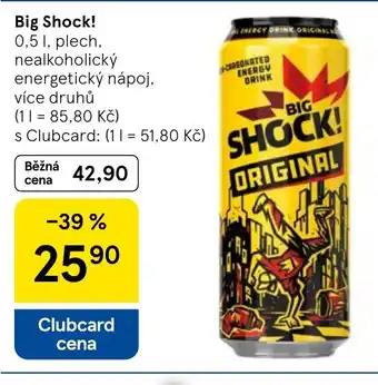 Tesco Big Shock! nabídka