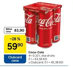 Tesco Coca-Cola nabídka