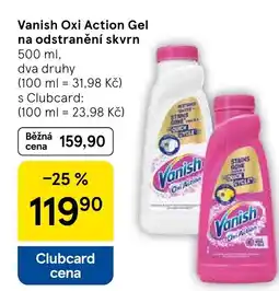 Tesco Vanish Oxi Action Gel na odstranění skvrn nabídka