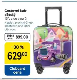 Tesco Cestovní kufr dětský nabídka