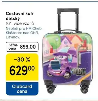 Tesco Cestovní kufr dětský nabídka