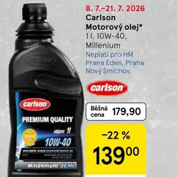 Tesco Carlson Motorový olej nabídka