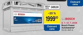 Tesco Bosch Power Autobaterie nabídka