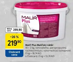 Tesco Malíř Plus Malířský nátěr nabídka