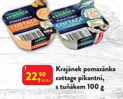 MP Krásno Krajánek pomazánka cottage pikantní, s tuňákem nabídka