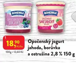 MP Krásno Opočenský jogurt jahoda, borůvka a ostružina 2,8 % nabídka