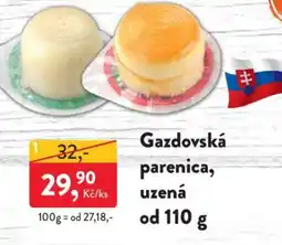 MP Krásno Gazdovská parenica, uzená nabídka