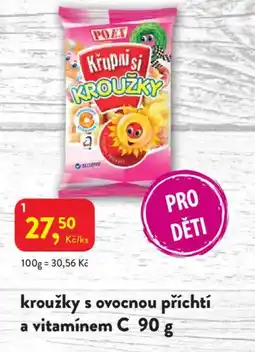 MP Krásno Kroužky s ovocnou příchtí a vitamínem C nabídka