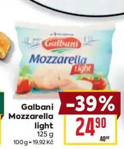 Billa Galbani Mozzarella Light nabídka