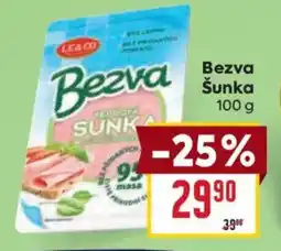 Billa Bezva Šunka nabídka