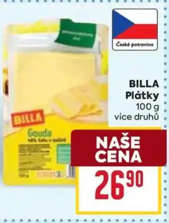 Billa BILLA Plátky nabídka