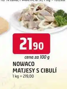 Trefa NOWACO MATJESYS CIBULÍ nabídka