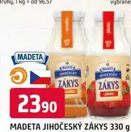 Trefa MADETA JIHOČESKÝ ZÁKYS nabídka