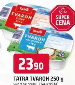 Trefa TATRA TVAROH 250 g vybrané druhy nabídka