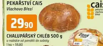 Trefa CHALUPÁŘSKÝ CHLÉB nabídka