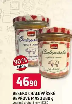 Trefa VESEKO CHALUPÁŘSKÉ VEPŘOVÉ MASO nabídka