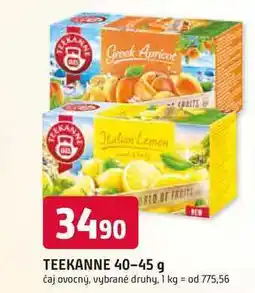 Trefa TEEKANNE 40-45 g čaj ovocný nabídka