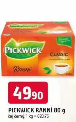 Trefa PICKWICK RANNÍ 80 g čaj černý nabídka