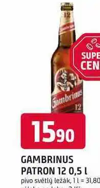 Trefa GAMBRINUS 12 PATRON 12 nabídka