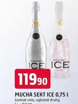 Trefa MUCHA SEKT ICE 0,75 L Šumivé víno, vybrané druhy nabídka