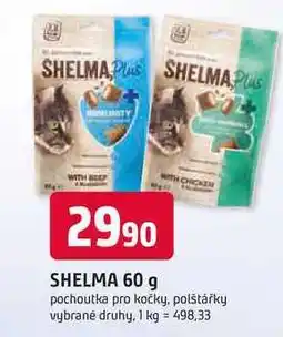 Trefa SHELMA 60 g pochoutka pro kočky, polštářky nabídka