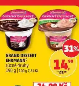 Penny Market EHRMANN GRAND DESSERT nabídka