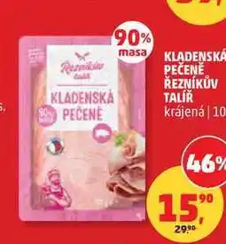 Penny Market ŘEZNÍKŮV TALÍŘ KLADENSKA PEČENĚ krájená nabídka