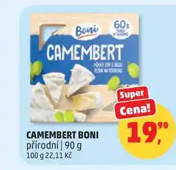 Penny Market BONI CAMEMBERT přírodní nabídka