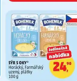 Penny Market BOHEMILK SÝR S OKY uzený, plátky nabídka